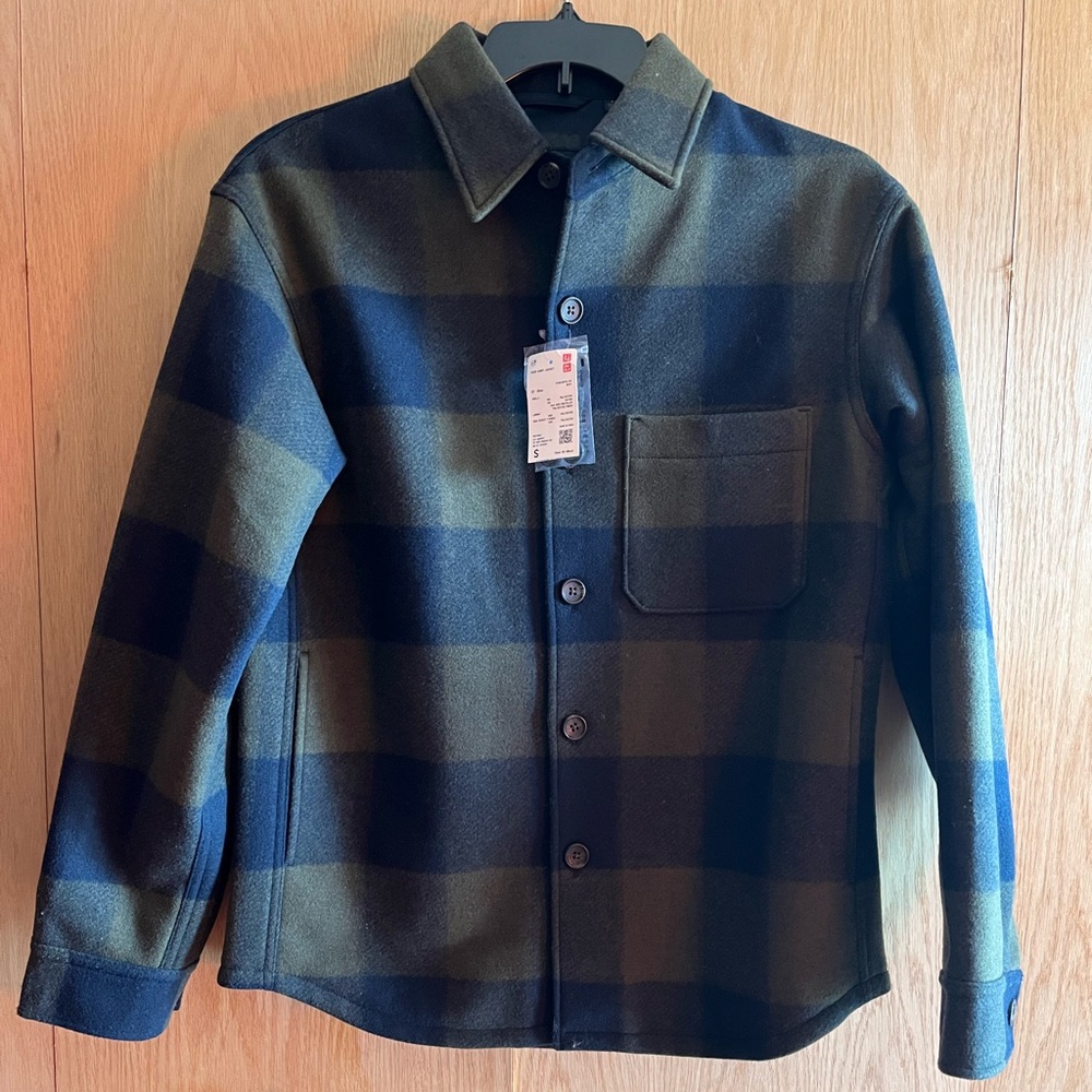 *NWT* Uniqlo Unisex Overshirt Jacket